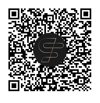 A QR code that should be used in the app to open the product